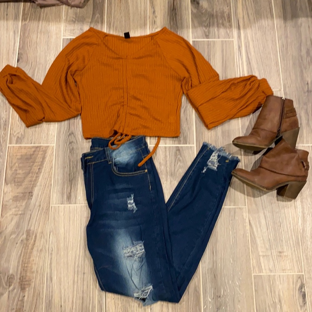 NEVER WORN Shein skinny jeans size: large